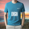 Crew Neck Short Sleeve London T-shirt, Breathable Men