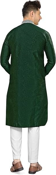 Men's Green Kurta Pajama