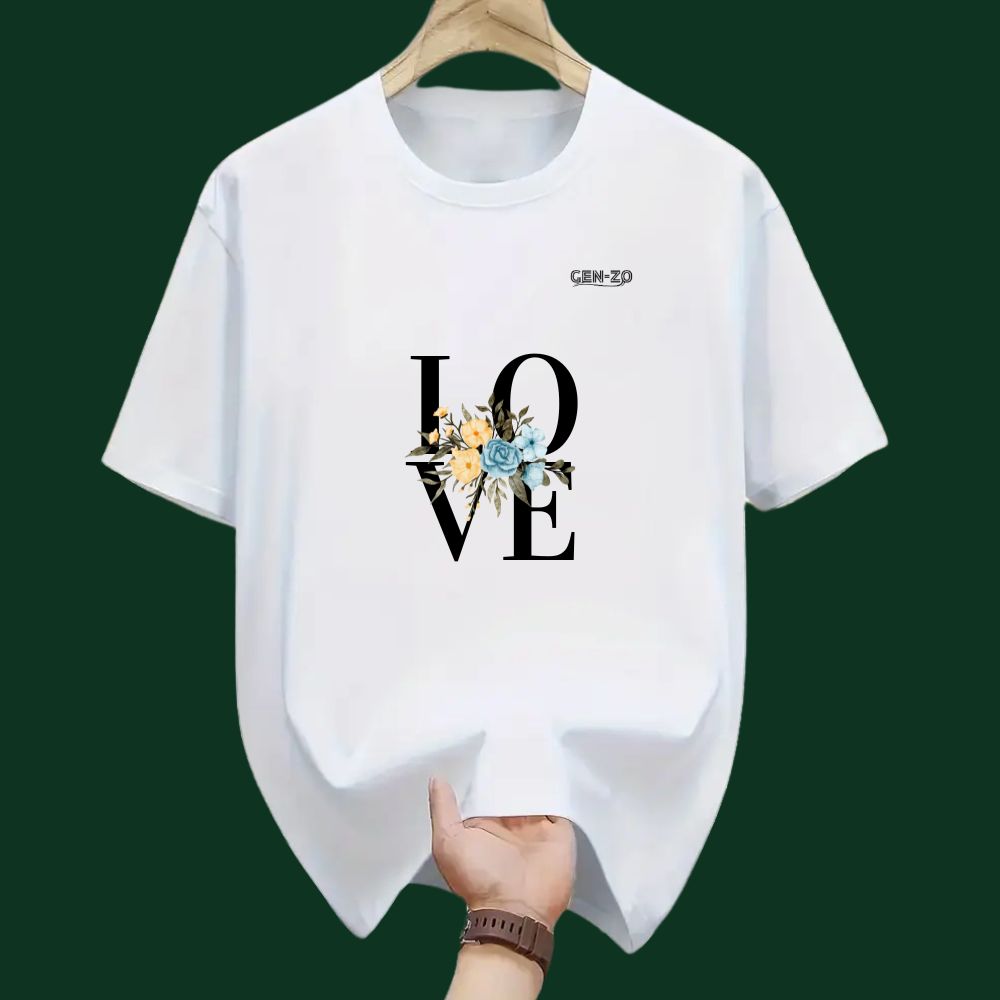 Fashionable Love T-Shirt - Comfortable, Stretchy Cotton